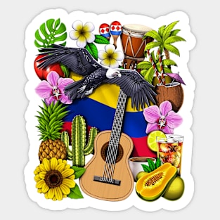 Colombia Pride Sticker